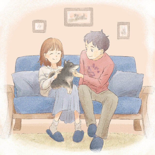 イラスト描きます。ご家族、ペット、静物画など ゆる〜い】ペットのイラスト描きます！ゆるいペットたちを描きます
