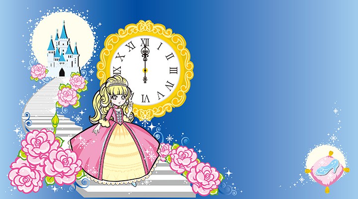 CWC限定ネオブライス『ミッドナイトスペル』　パッケージ扉内側イラスト