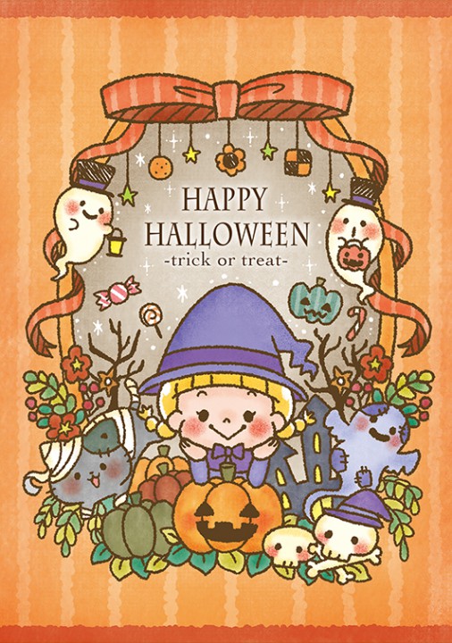 ハロウィン　イラスト