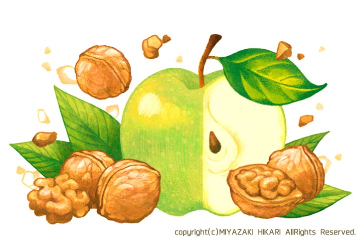 greenapple & walnut