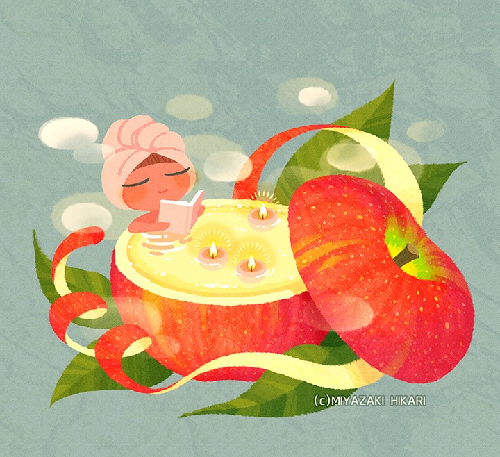 りんご湯