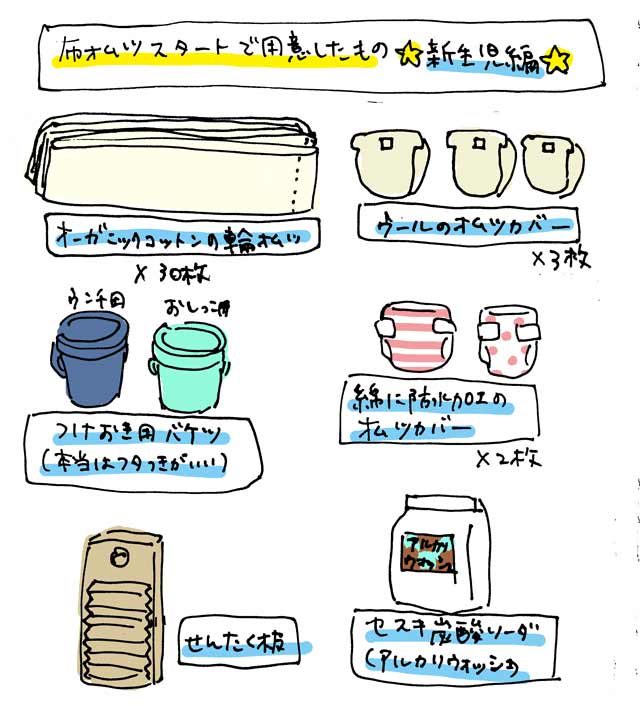 布おむつ