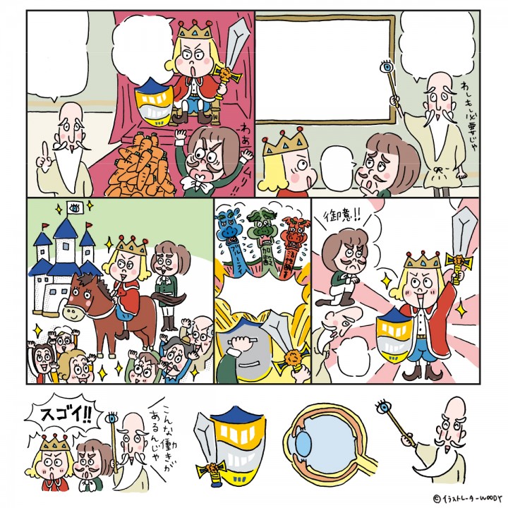 【雑誌】みんな、げんき？2022年4月号 (DHC) 本文漫画/挿絵