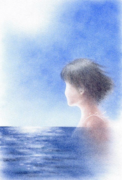 海の画廊「ブルーシャワー」
