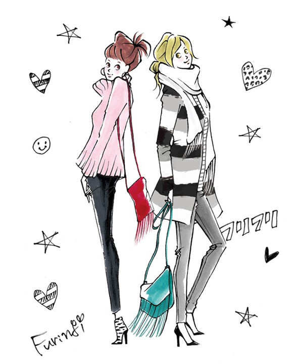 オリジナル／fringe girl