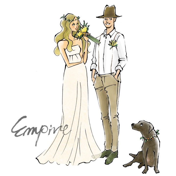 wedding dress_empire