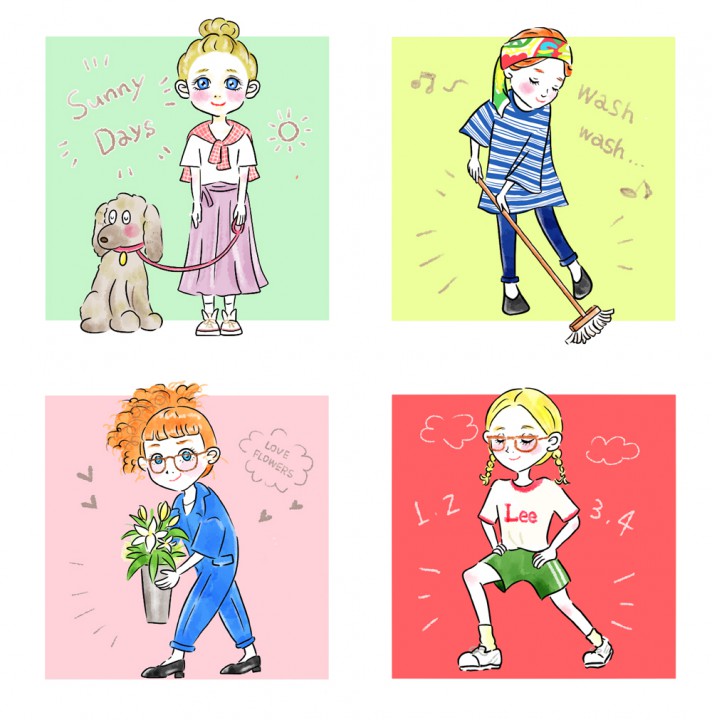 ファッションイラスト