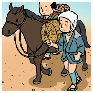 【歴史イラスト】『社会科資料集6年』文溪堂