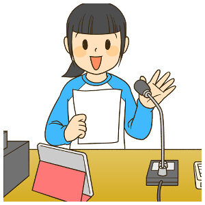 【児童書イラスト】『放送委員アイデアブック』あかね書房