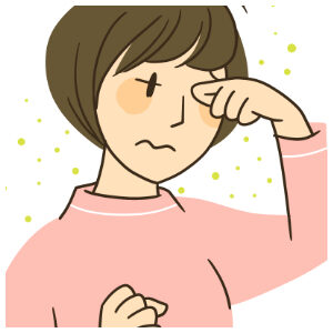 花粉症イラスト『Welcafe magazine vol.6』ウェルシア