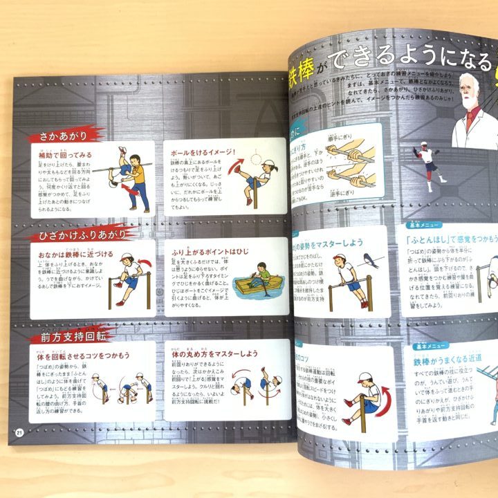 スポーツイラスト『はりきり体育ノ介』NHK出版