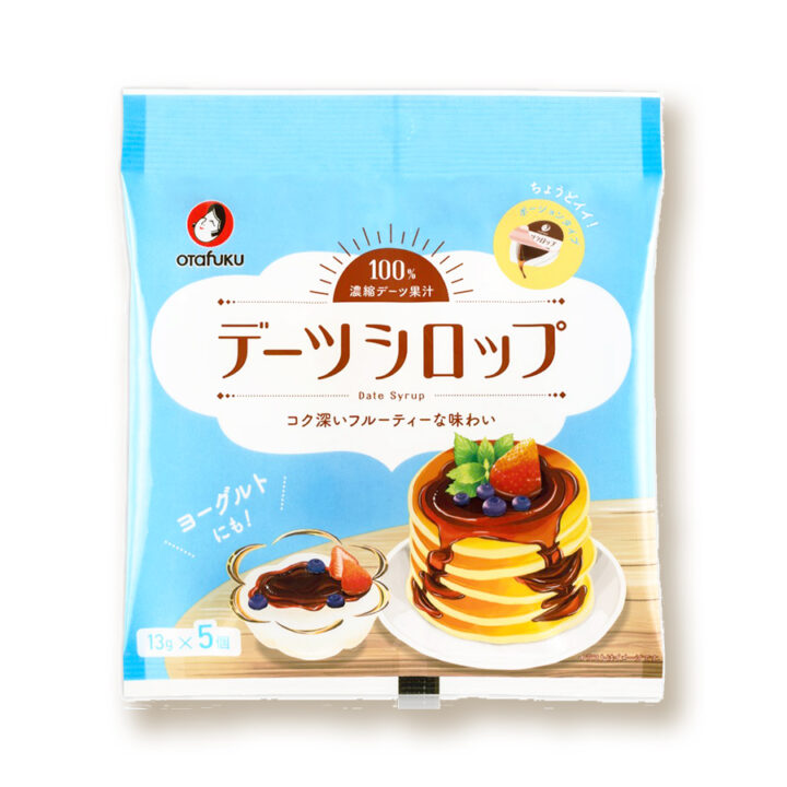 デーツシロップパッケージイラスト(オタフクソース株式会社様)