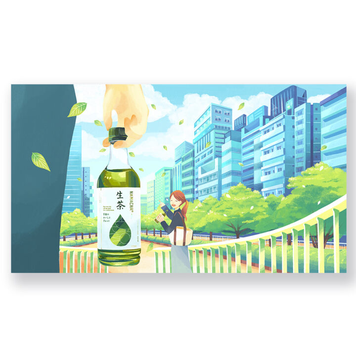 KIRIN生茶CM(キリンビバレッジ様)