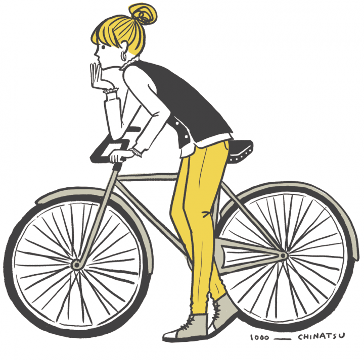 自転車女子
