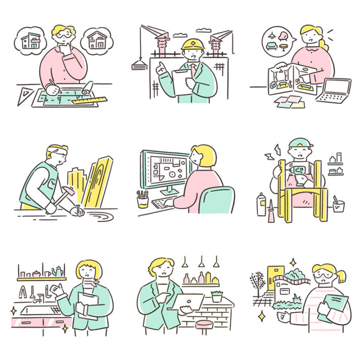 建築系専門学校パンフレット