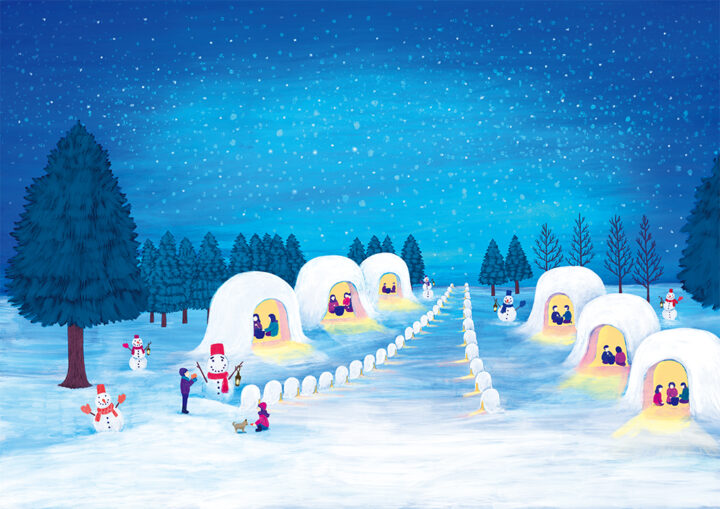 【お仕事】エネルギー会社 2月カレンダー