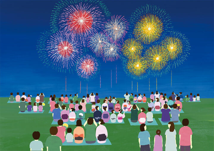 【お仕事】エネルギー会社 8月カレンダー