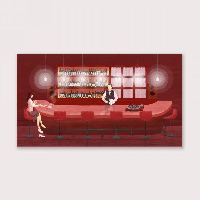 Sony Music「メモリーグラス」堀江 淳 MVイラスト制作