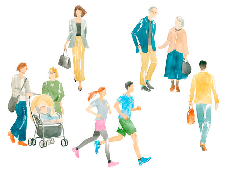 「ブランシエラ仙台」ムービー用イラスト