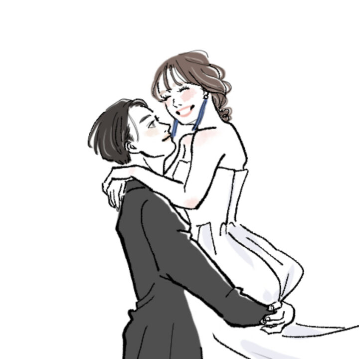 【実績】婚らぼ様/トップ画挿絵制作（2025)