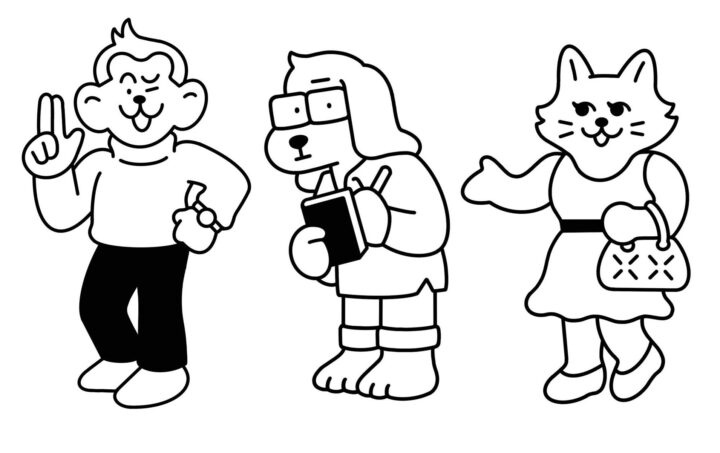 「パーソナリティ特性診断」キャラクター