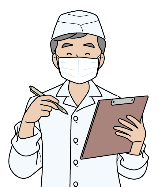 食品管理チラシ用イラスト