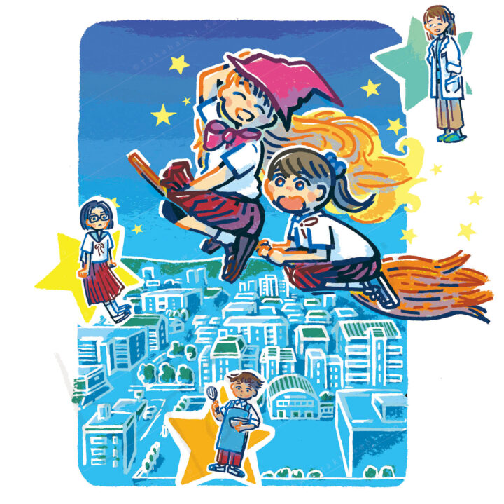 児童文学イメージサンプル（ポップ）