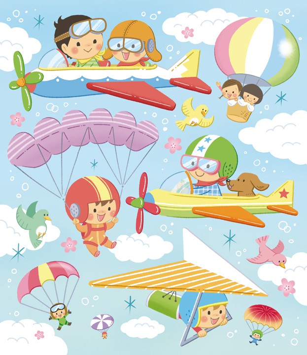 空の散歩