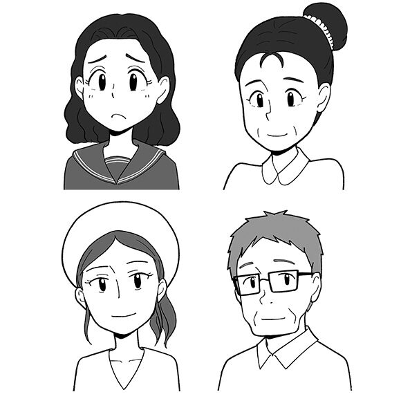 多文化共生のためのシティズンシップ教育実践ハンドブック イラスト制作