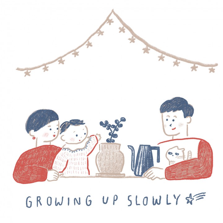 Growing up slowly.