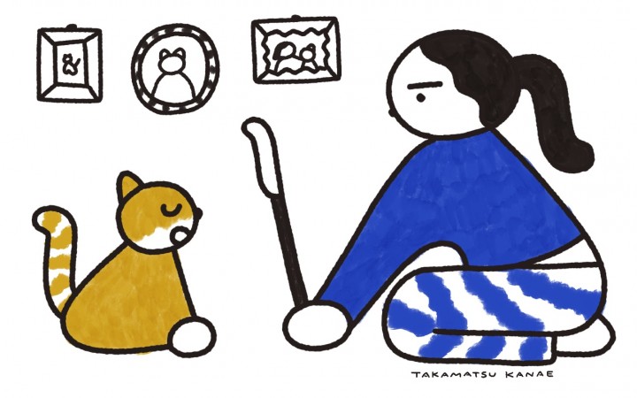 猫と私