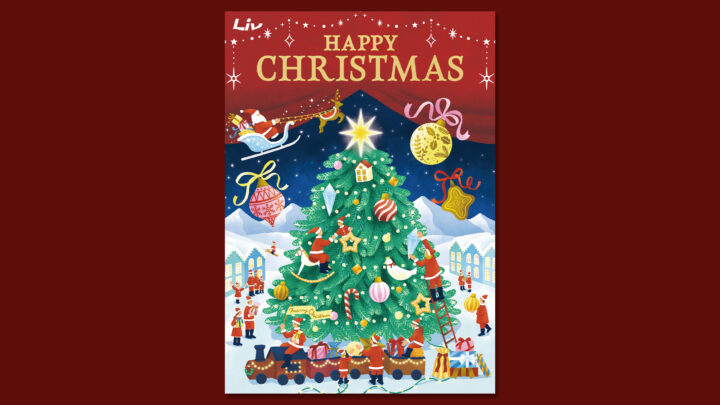 兵庫県神戸市 商業施設「Liv」クリスマスビジュアル2025