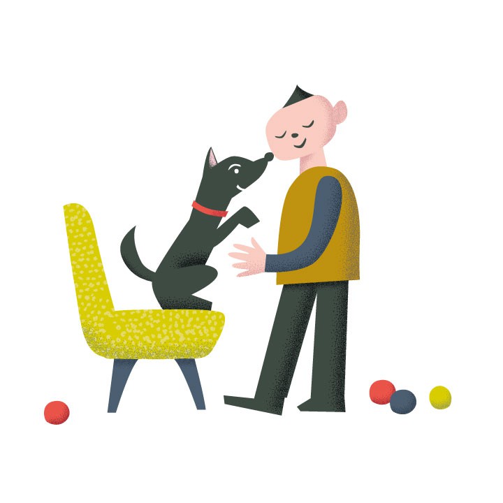 「犬と少年」- personal work 