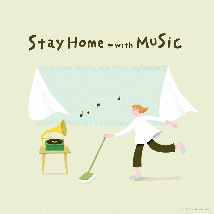 Stay Home. #with MUSIC - personal work 