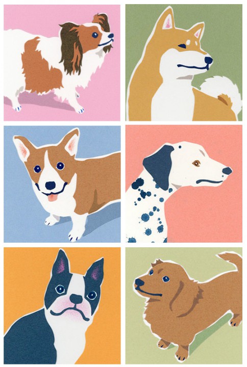 オリジナル「Dog portraits」