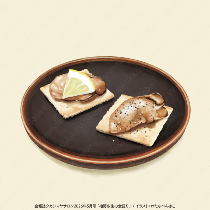 タカシマヤサロン | 植野広生の食語り(牡蠣のオイル漬け)