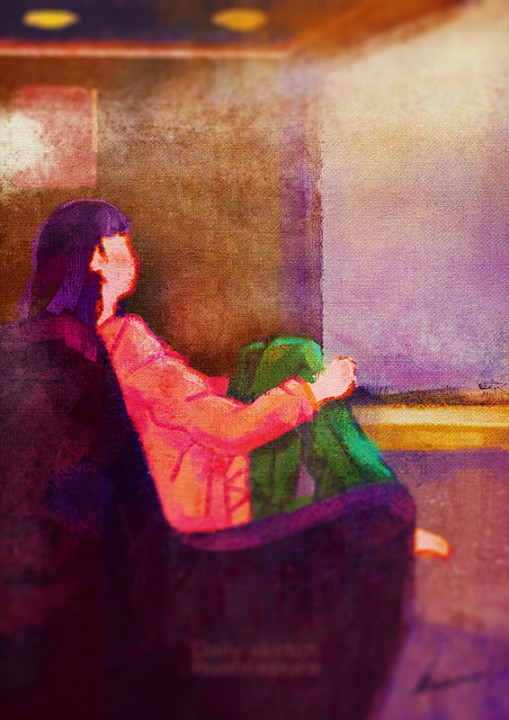 「独り映画鑑賞。」