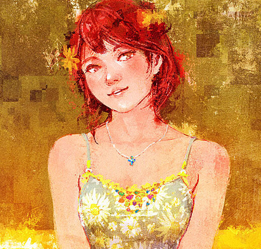 「Floral camisole 。」