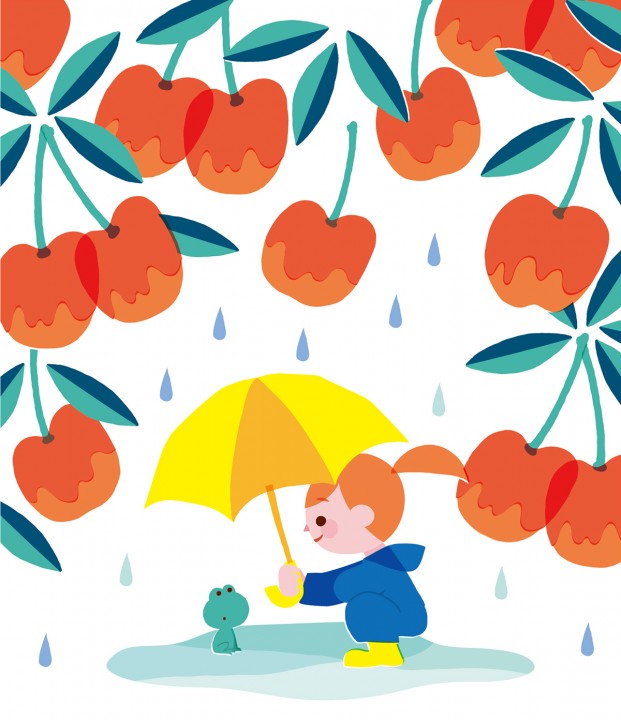 オリジナル/Cherry season-Cherry rain shelter