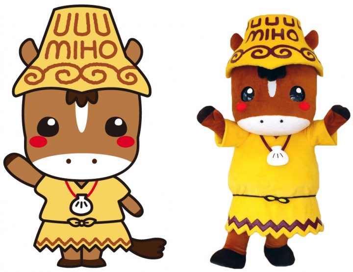 茨城県稲敷郡美浦村キャラクター「みほーす」