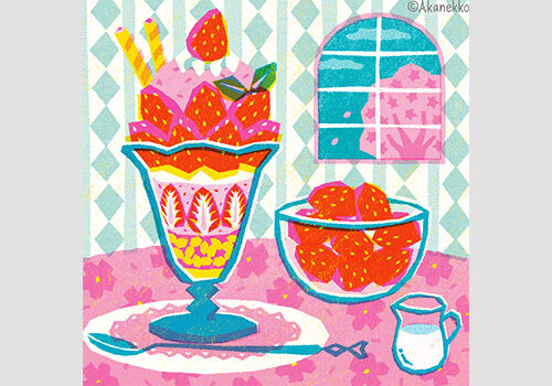 ストロベリーパフェ