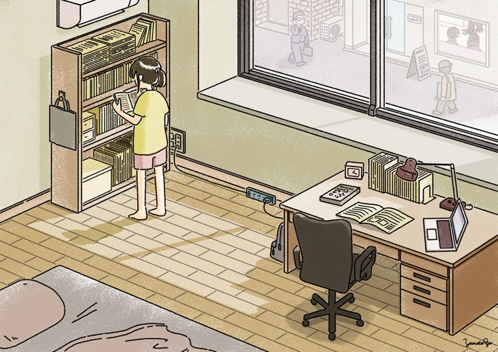 お部屋で過ごす