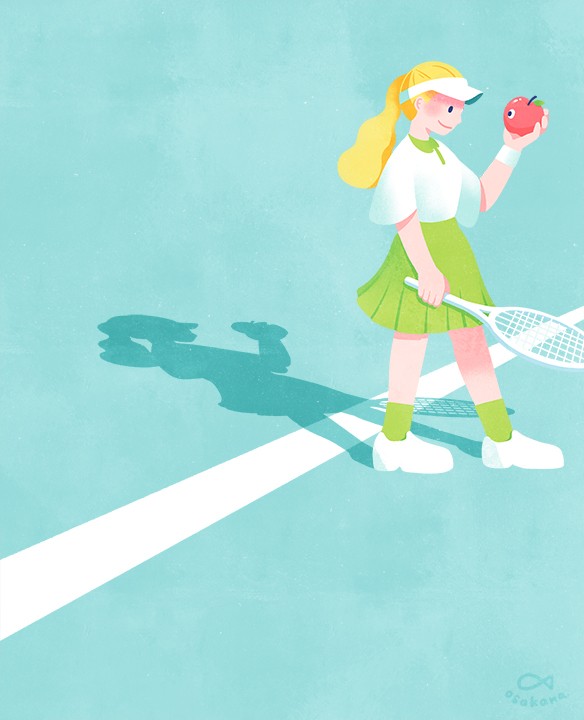 tennis x apple