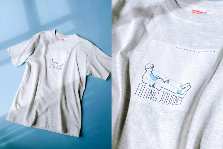 [work]堂島孝平 × SOLO TOUR 2022 Fitting journey 「FIT Tシャツ」