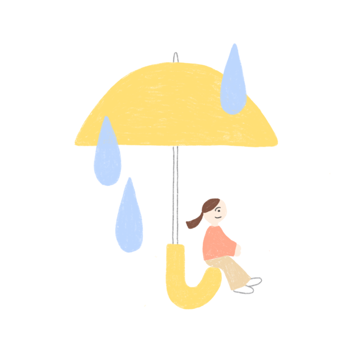 雨の日