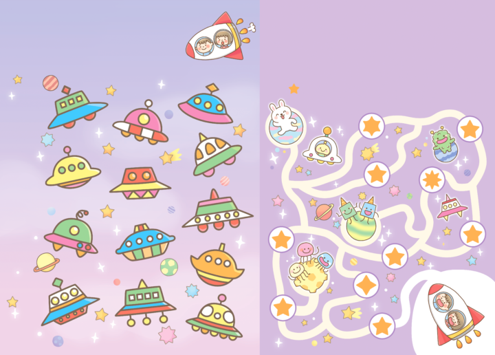 なかよしメイト2025年10月号問題イラスト