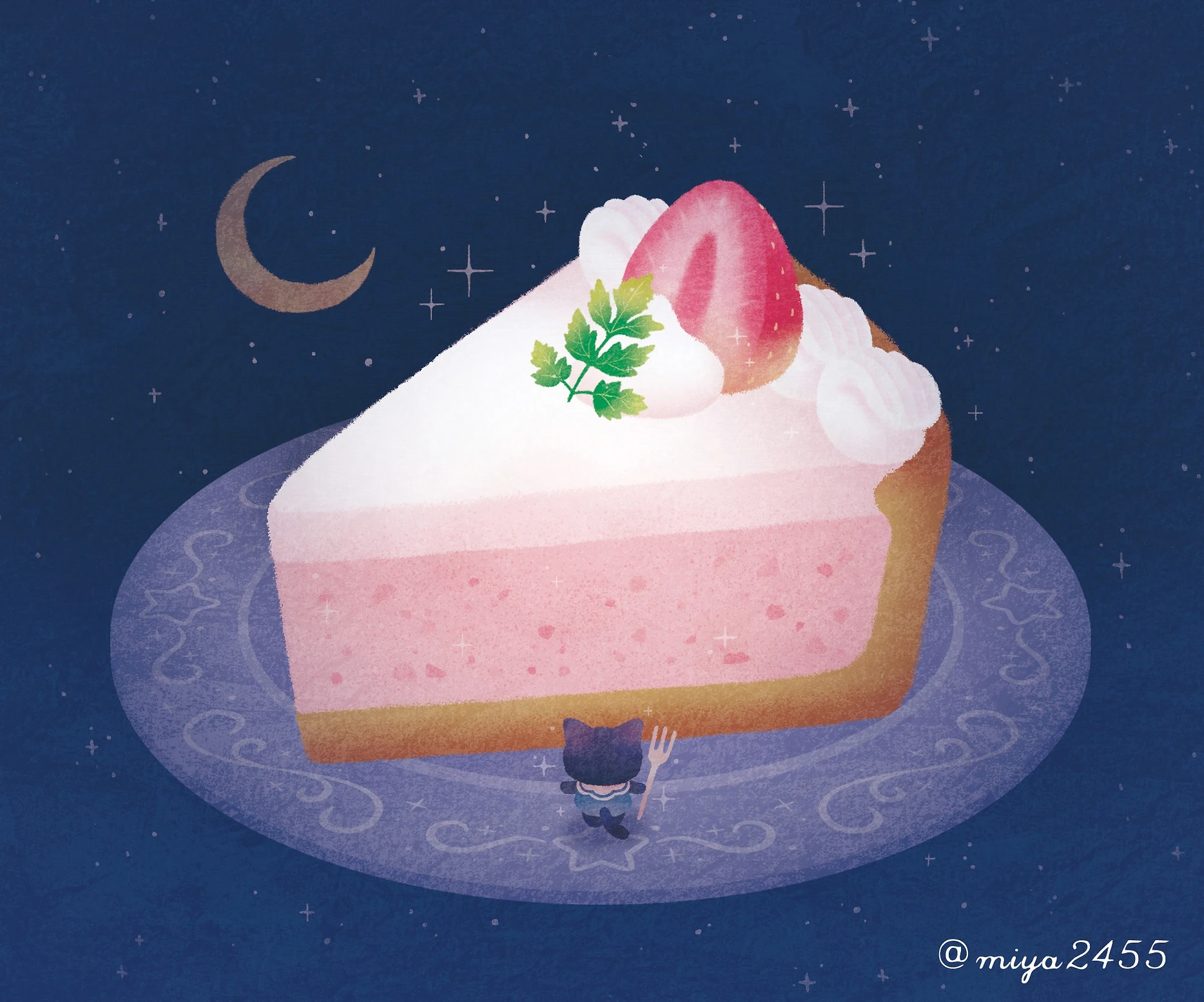 ホワイトタルトショートケーキ