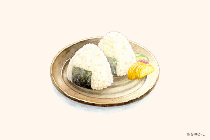 文化メディア『あなゆかし』連載記事のイラスト