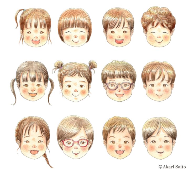 広報物掲載の挿絵