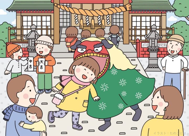 獅子舞｜ひらめく！まちがいさがしvol.23